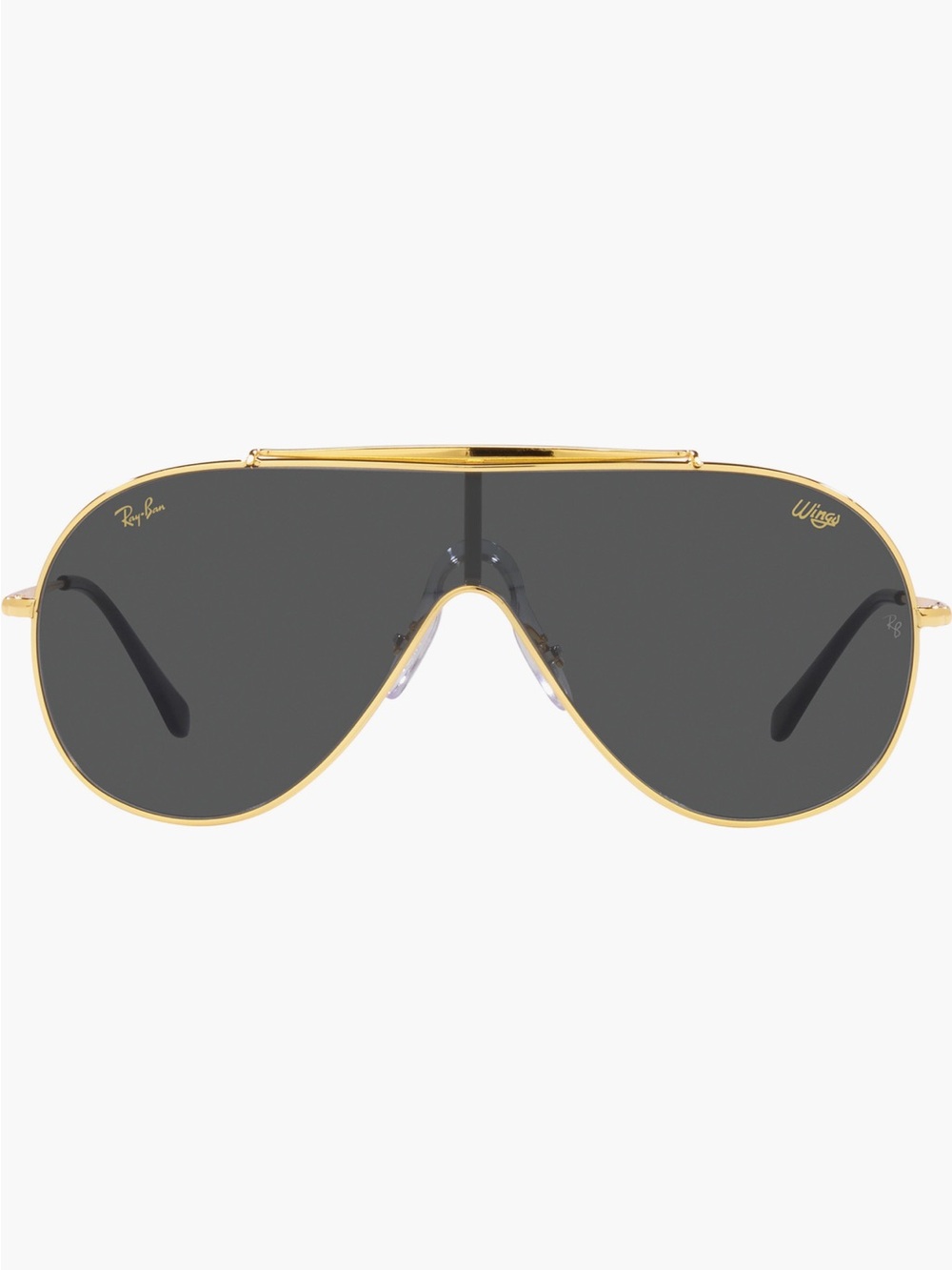 🔥🔥🔥RAY-BAN Wings 134mm Pilot Shield Sunglasses
